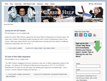 Tablet Screenshot of getcareerhelp.com